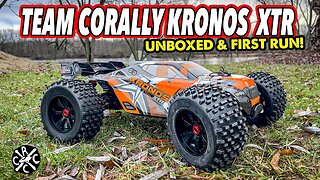 Team Corally Kronos XTR w/ Mamba Monster x, Holmes Puller Pro & KST Servo - Unboxing & First Run.