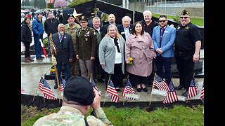 Lacy Gold Star Foundation Memorial Monument Dedication Ceremony