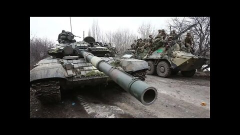 Russian Tanks Destroy Ukrainian Cities