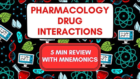 Drug Drug Interactions made easy (mnemonics included)