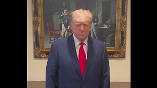 Trump issues a video statement on Truth Social. "I am an innocent man."