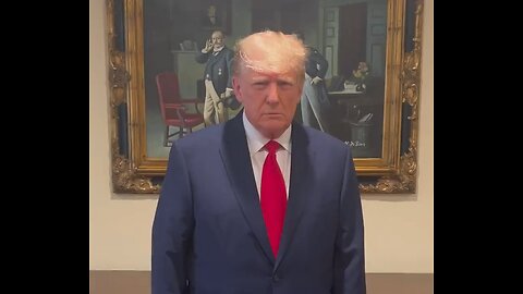 Trump issues a video statement on Truth Social. "I am an innocent man."