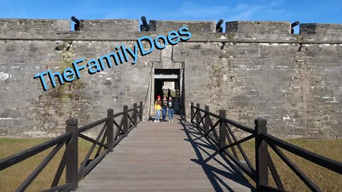 TheFamilyDoes Fort Castillo de San Marcos in St. Augustine, Florida
