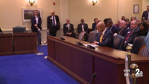 Gov. Moore testifies on 'Keep Heroes Home Act'