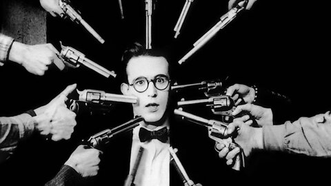 "Third genius of silent comedy" Harold Lloyd on creating his movie character