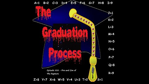 The Graduation Process Podcast 133 - Pro and Con of The Rapture