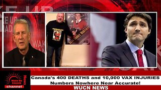 Wake Up Canada News - Canada's 400 DEATHS and 10,000 Vax Injuries - Numbers Nowhere Near Accurate