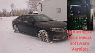 2010 2011 Saab 9-5 Navigation Unit Update