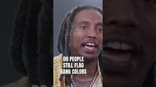 Do people still flag g4ng colors in Los Angeles? Bricc Baby says its TOO dangerous!