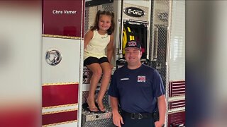 8 year old girl called a hero after saving a life