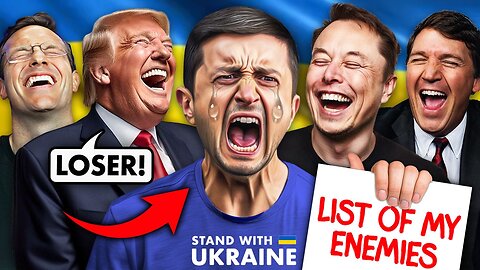 GOP Chairman REVEALS that MY NAME Was Placed on Ukraine's 'Enemies List' With Elon and Tucker🚨
