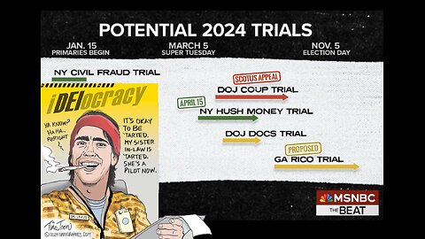 Thinking Logically - 03/26/2024 (MSNBC laughably argues that the hiring of Ronna McDaniel will bring misinformation to their truthful and above board network.)