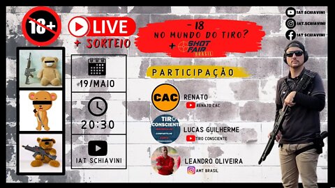 LIVE (-18) NO MUNDO DO TIRO? +SHOTFAIR