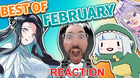 Hololive Reaction Best Of Holo EN - February 2024 By Jello Clips