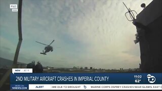 U.S. Navy helicopter crashes in Imperial County, all crew members survives