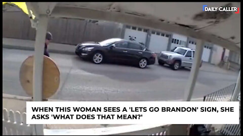 Watch Man Hilariously Explain 'Let's Go Brandon' To This Clueless Woman