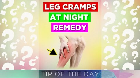 Get Rid of Leg Cramps At Night