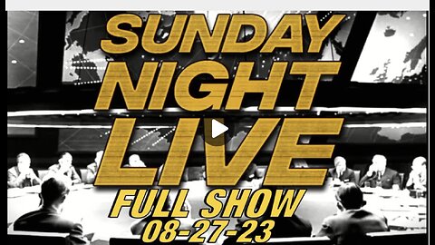 Harrison Smith Sunday Night Live 8 27 23 Free Speech On The Chopping Block