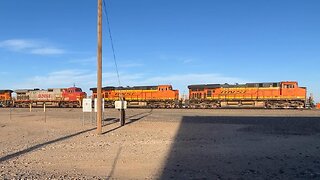 Busy BNSF Action on the Transcon and Remote Switching operations.