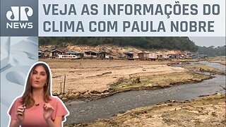 População ribeirinha do Rio Negro perde fonte de renda em seca histórica | Previsão do Tempo