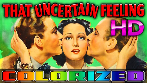 That Uncertain Feeling - AI COLORIZED - HD REMASTERED (Excellent Quality) Romantic Comedy