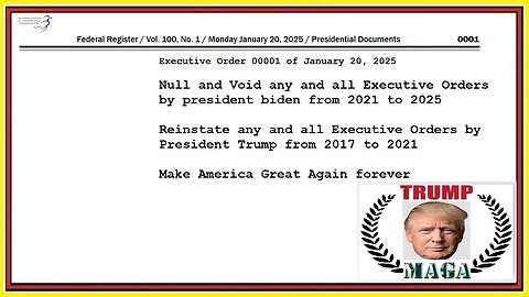 Executive Orders 2025