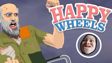 Playing Happy Wheels for the first time... It was fun