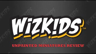 Wizkids Unpainted Miniatures Review