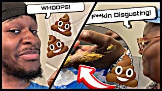 POOP SPLATTER PRANK ON MOM! 🤢💩 * prank gone wrong 2022 *