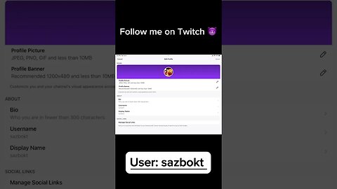 My Twitch 👾 #shorts #capcut #viral #twitch #fypシ #fypシ゚viral #foryoupage #follow #streamer #stream