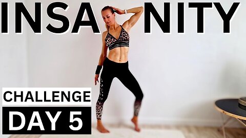 INSANITY CHALLENGE (Max Internal), Full Body Exercise, DAY 5, How To Get Fit, (Quick And Effective),