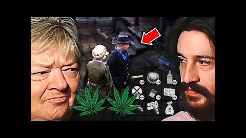 Grandma’s a drug dealer in RDR2 RP