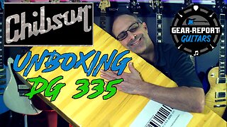 Unboxing #Chibson Dave Grohl 335 guitar clone from AliExpress