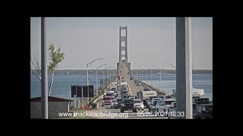 Mackinac Bridge Traffic Report