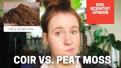 Peat Moss Vs Coconut Coir // Is Coco Peat or Peat Moss Better For Plants? | Gardening in Canada