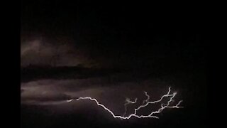 Lightning Strikes in slow motion