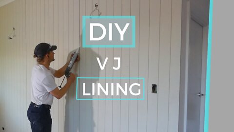 How to Install V Jointed Panels On Plaster