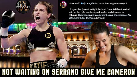 KATIE TAYLOR VS CHANTELLE CAMERON [UNDISPUTED] CLASH MAY 20TH UNOFFICIAL DATE