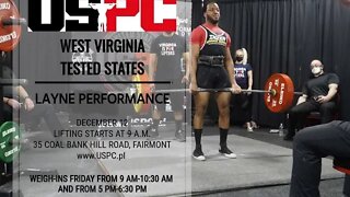 USPC Drug Tested WV State Championships