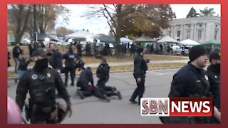 Two Arrested Following Fight Outside Kenosha Courthouse - 5105