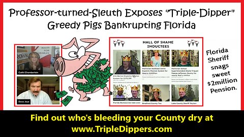 Professor-turned-Sleuth Uncovers Triple-Dippers Bankrupting Florida