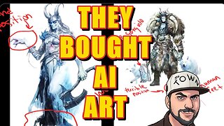 Wizards of the Coast HUMILIATED For Buying AI Art For A Dungeons & Dragons Book