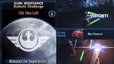Galactic Challenge Recap: Ilum Resistance, Bonuses for Separatists | Easy Max Crate w/2 Squads