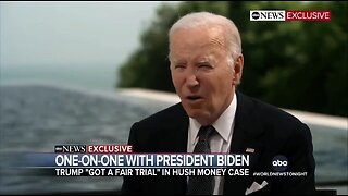 Biden: Trump Got A Fair Trial