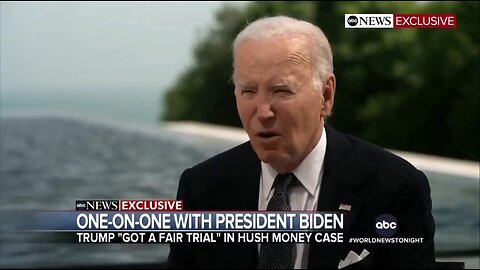 Biden: Trump Got A Fair Trial