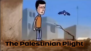 Cartoon about the Palestine plight