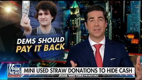 Jesse Watters: This Is A Massive Democrat Campaign Finance Scandal