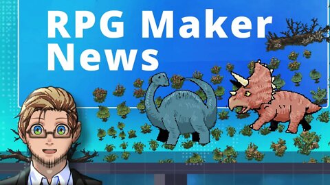 Demon World Tiles, Dinosaur Sprites, Animated Icons in Text, Reverse HP/MP | RPG Maker News #28