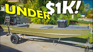 5 Cheap & Amazing NEW Boats Under $1,000 for 2024!