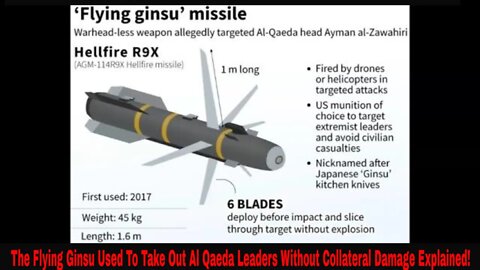 The Flying Ginsu Missile Used To Take Out Ayman al-Zawahiri Explained!